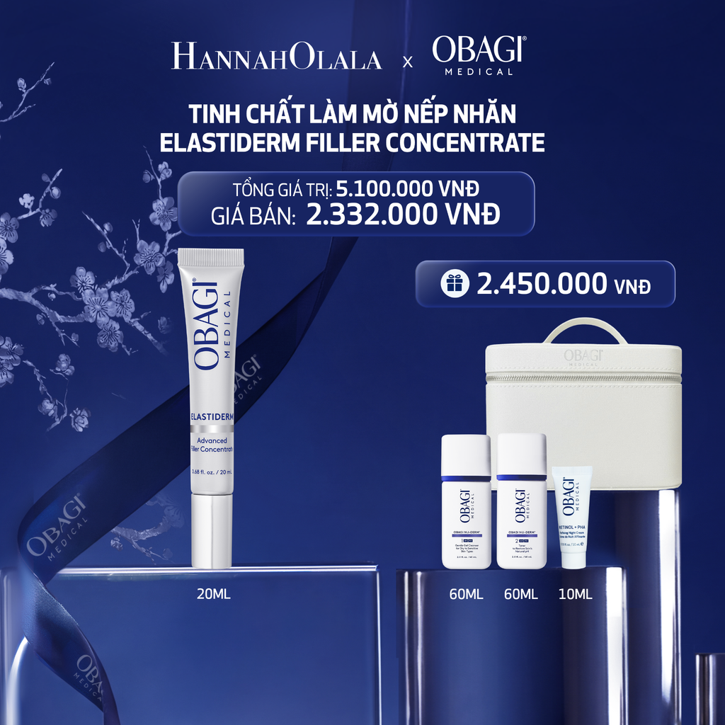  E2_DEAL 2: TINH CHẤT LÀM MỜ NẾP NHĂN OBAGI ELASTIDERM ADVANCED FILLER CONCENTRATE 20ML 