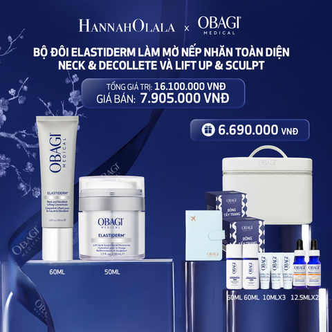  E3_DEAL 3: BỘ ĐÔI KEM DƯỠNG LÀM MỜ NẾP NHĂN TOÀN DIỆN VÙNG MẶT VÀ CỔ ELASTIDERM LIFT UP & SCULPT 50ML VÀ ELASTIDERM NECK AND DÉCOLLETÉ 60ML 