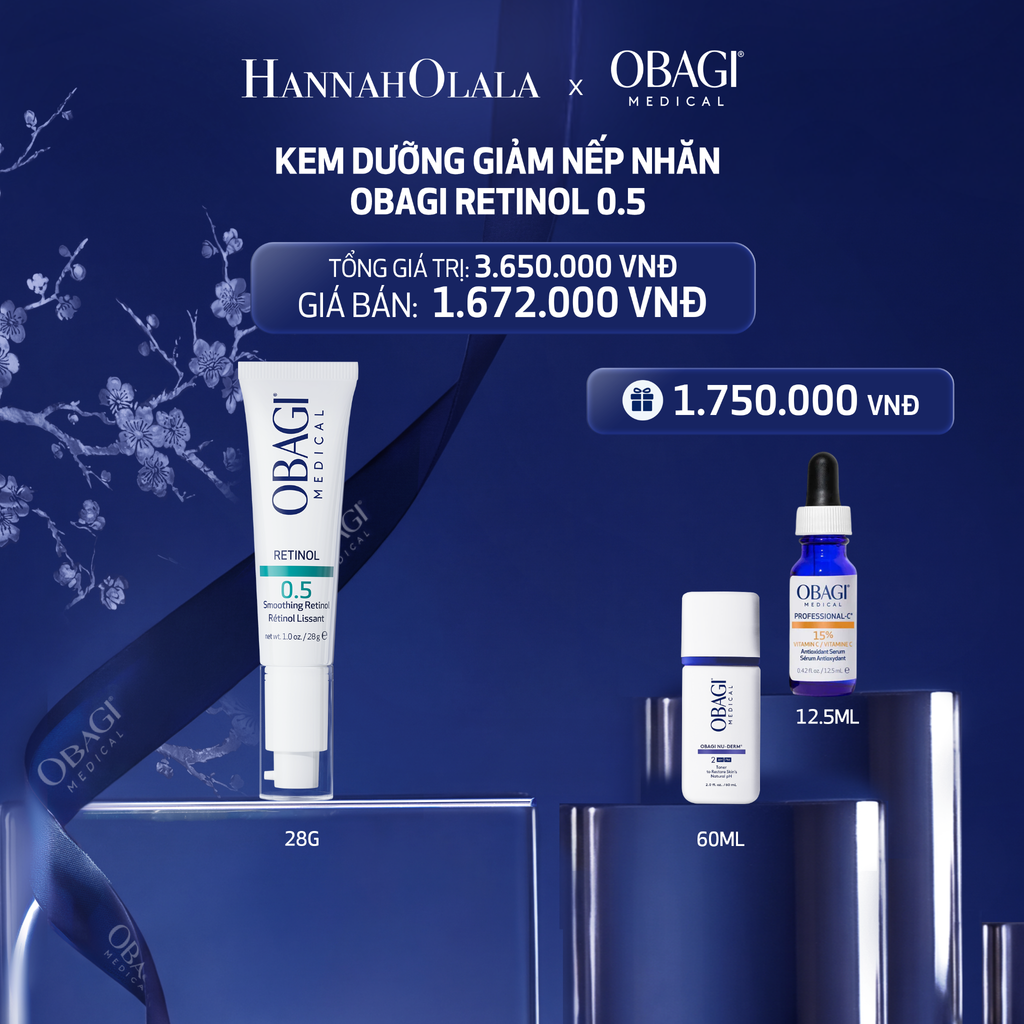  E7_DEAL 7: KEM DƯỠNG ẨM VÀ GIẢM NẾP NHĂN RETINOL 0.5 28G 