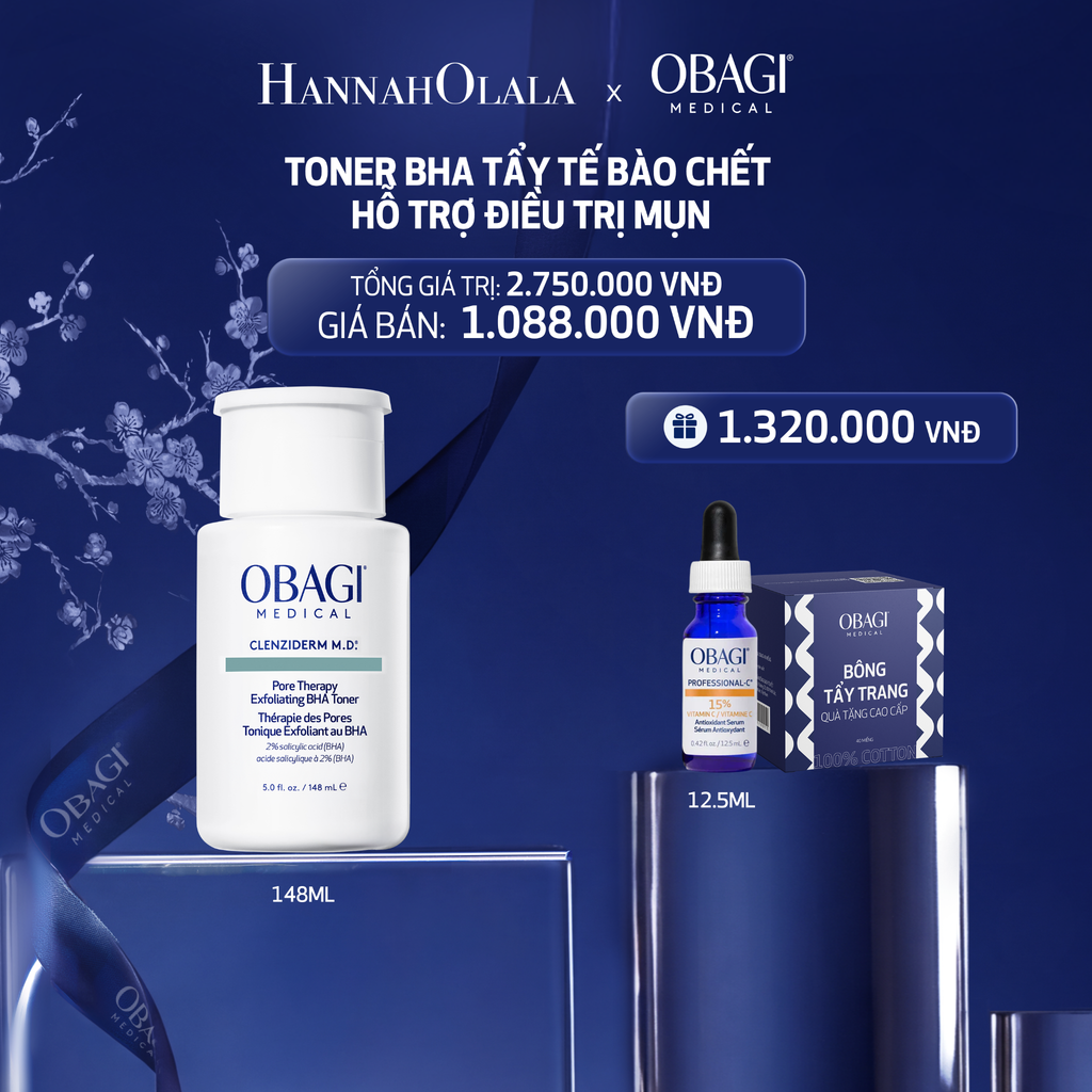  E9_DEAL 9: TONER BHA TẨY TẾ BÀO CHẾT HỖ TRỢ ĐIỀU TRỊ MỤN 148ML​ 