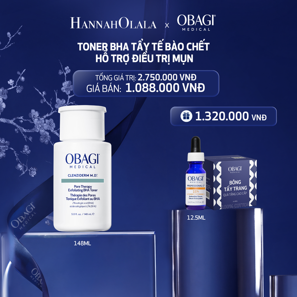  E9_DEAL 9: TONER BHA TẨY TẾ BÀO CHẾT HỖ TRỢ ĐIỀU TRỊ MỤN 148ML​ 