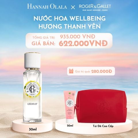  C3_DEAL 1: NƯỚC HOA WELLBEING ROGER&GALLET 30ML 