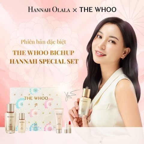  DEAL 1: HANNAH EXCLUSIVE - BỘ TINH CHẤT TỰ SINH CHỐNG LÃO HÓA THẾ HỆ THỨ 4 THE WHOO BICHUP ULTIMATE RECOVERY YOUTH SERUM 50ML + 20ML 