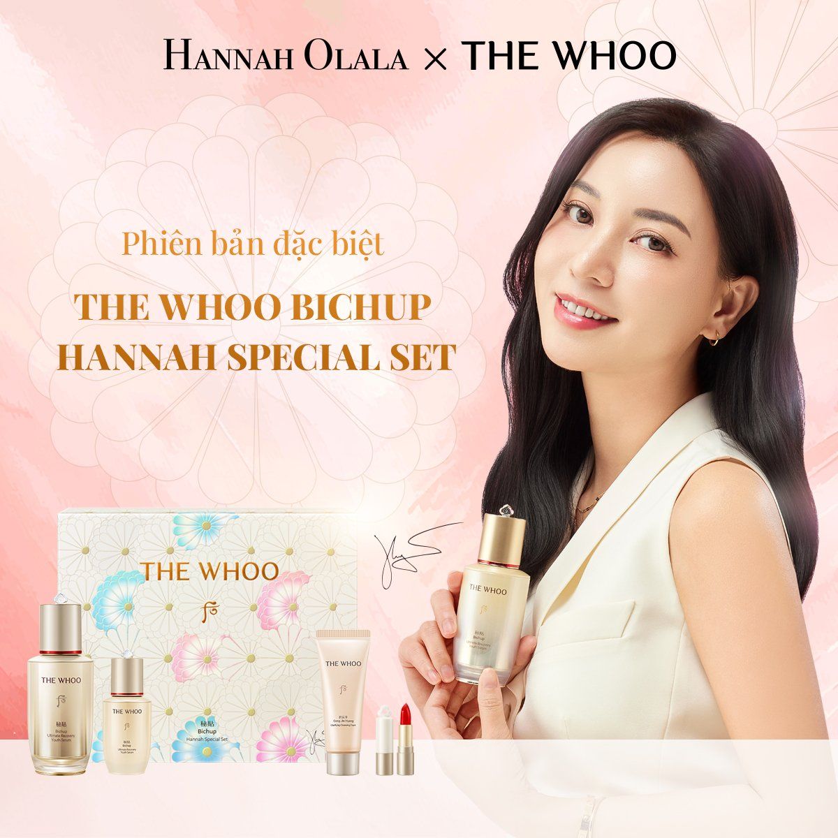  E242_DEAL 2: [PRE-ORDER] HANNAH EXCLUSIVE - BỘ TINH CHẤT TỰ SINH NGĂN NGỪA LÃO HÓA THẾ HỆ THỨ 4 THE WHOO BICHUP ULTIMATE RECOVERY YOUTH SERUM 50ML + 20ML (GIAO HÀNG SAU NGÀY 05/09) 