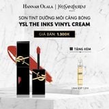  A981_DEAL 10: SON TINT DƯỠNG MÔI CĂNG BÓNG YSL THE INKS VINYL CREAM 