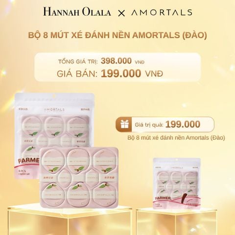  DEAL 4: BỘ 8 MÚT XÉ ĐÁNH NỀN AMORTALS (ĐÀO) 