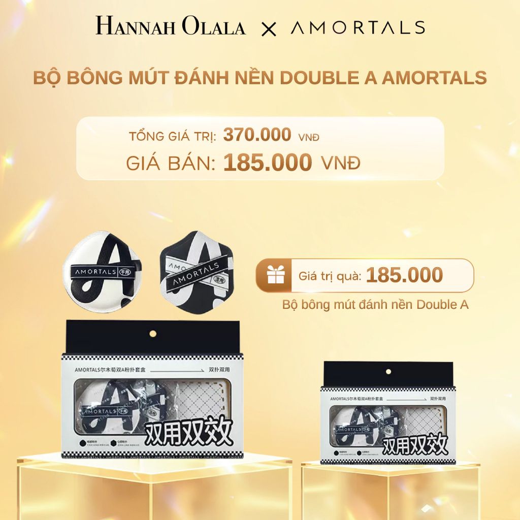 DEAL 5: BỘ BÔNG MÚT ĐÁNH NỀN DOUBLE A AMORTALS 