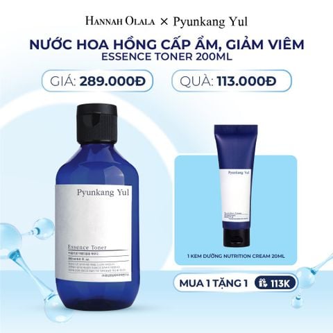  M1_DEAL 1: NƯỚC HOA HỒNG CẤP ẨM,KHÁNG VIÊM ESSENCE TONER 200ML 