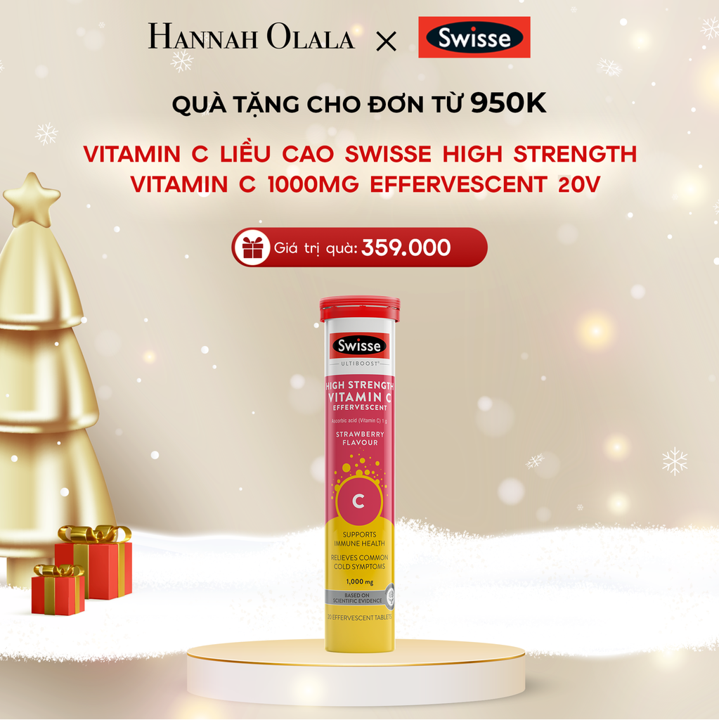  DEAL 5: VIÊN UỐNG HỖ TRỢ DUY TRÌ MẬT ĐỘ XƯƠNG SWISSE ULTIBOOST CALCIUM + VITAMIN D (90 VIÊN) 