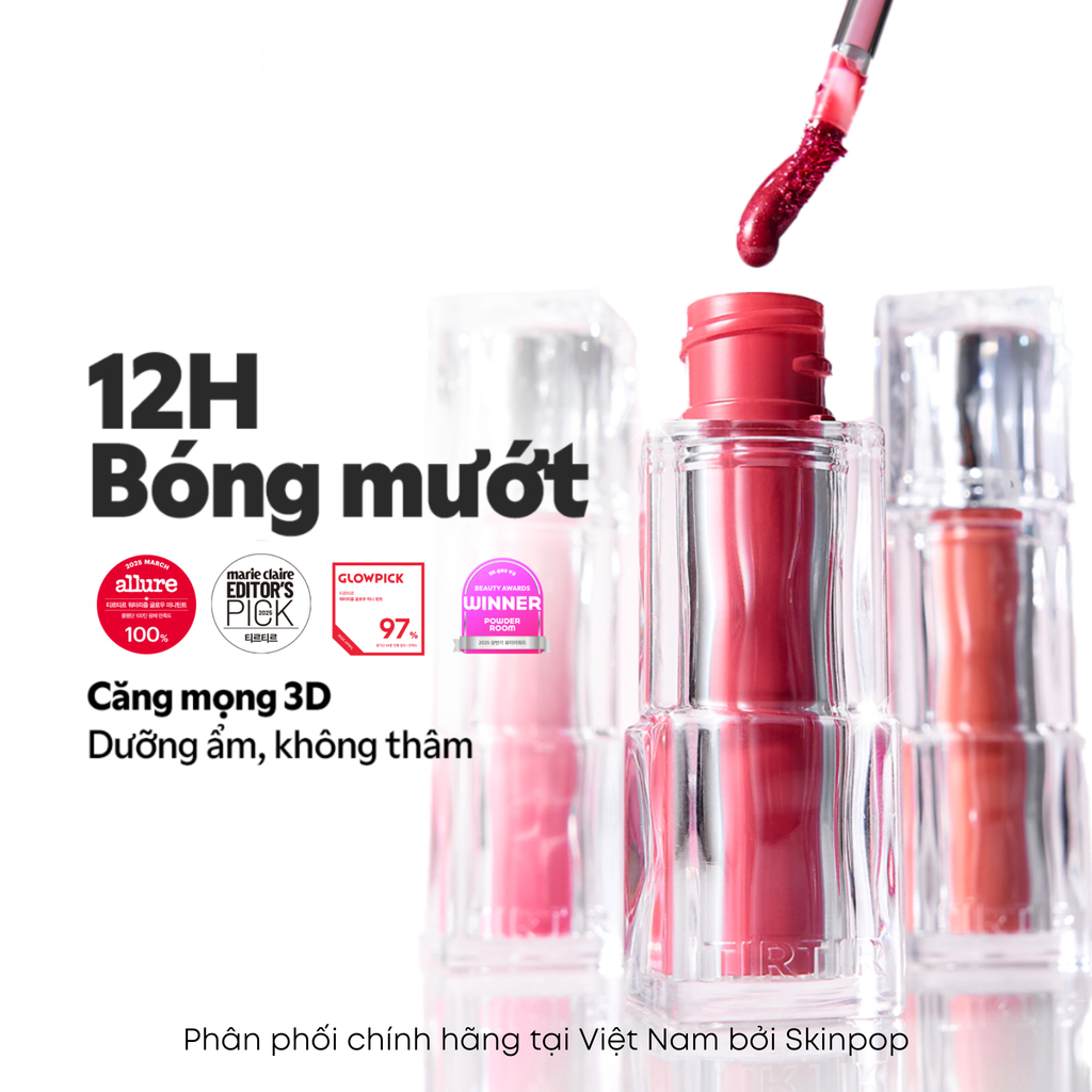  DEAL 5 - SON TINT TIRTIR CĂNG BÓNG BỀN MÀU WATERISM GLOW TINT 4G 