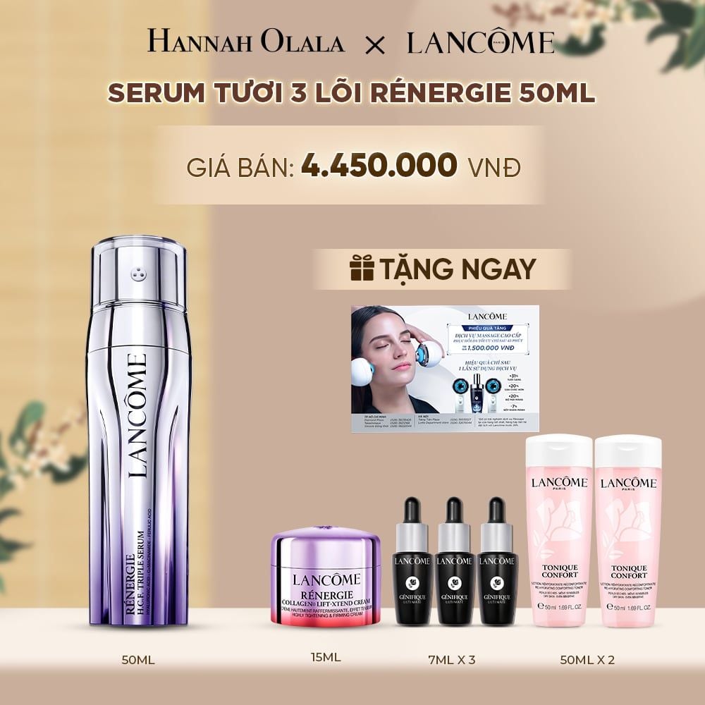  SERUM TƯƠI 3 LÕI RÉNERGIE H.C.F TRIPLE 50ML - A672 