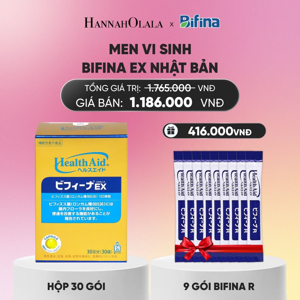  MEN VI SINH BIFINA EX HỘP 30 GÓI_A2127 