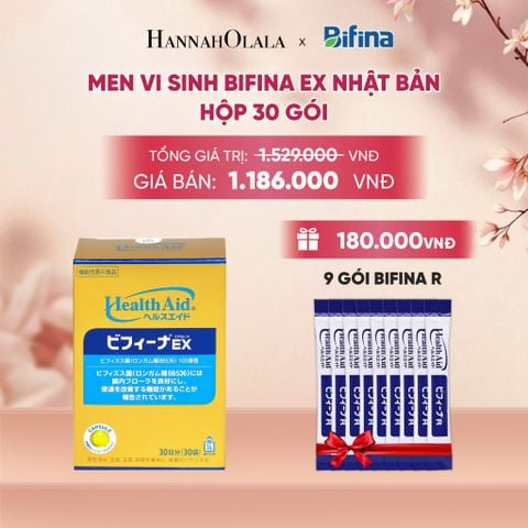  MEN VI SINH BIFINA EX HỘP 30 GÓI _ DEAL 2 - A14 