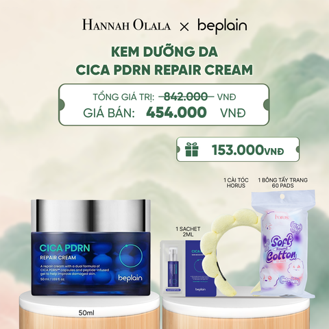  BEPLAIN KEM DƯỠNG DA CICA PDRN REPAIR CREAM 50ML - A1401 