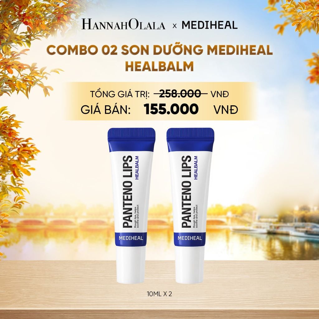  COMBO 2 MEDIHEAL SON DƯỠNG 10ML BẤT KỲ - E62 