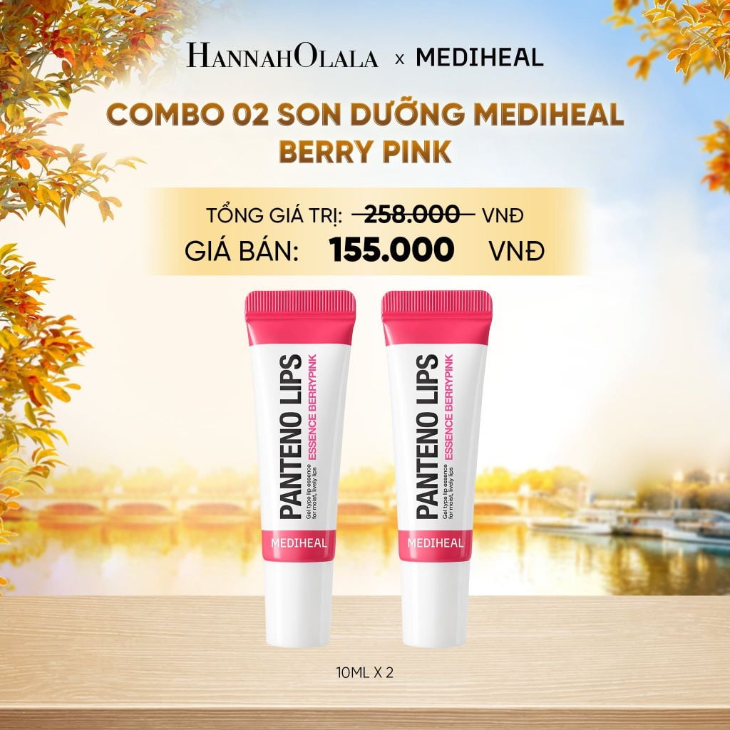  COMBO 2 MEDIHEAL SON DƯỠNG 10ML BẤT KỲ - E62 