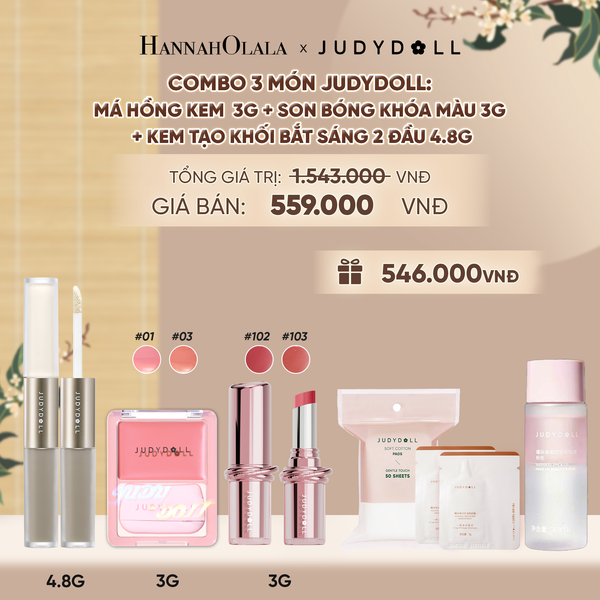  COMBO 3: MÁ HỒNG KEM GLOW + SON BÓNG KHÓA MÀU STAY SHINE + KEM TẠO KHỐI BẮT SÁNG 2 ĐẦU 