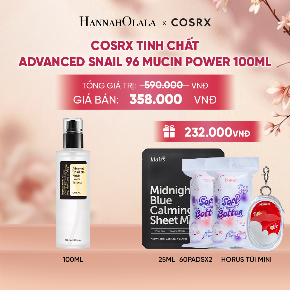  COSRX TINH CHẤT ADVANCED SNAIL 96 MUCIN POWER ESSENCE 100ML - A659 