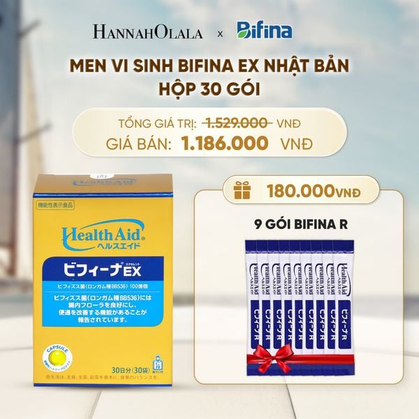 MEN VI SINH BIFINA EX HỘP 30 GÓI _ DEAL 2 - A14 