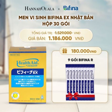  MEN VI SINH BIFINA EX HỘP 30 GÓI _ DEAL 2 - A14 