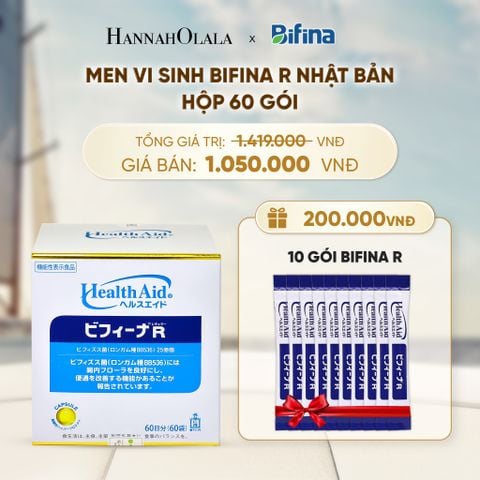  MEN VI SINH BIFINA R HỘP 60 GÓI _ DEAL 4 - A16 