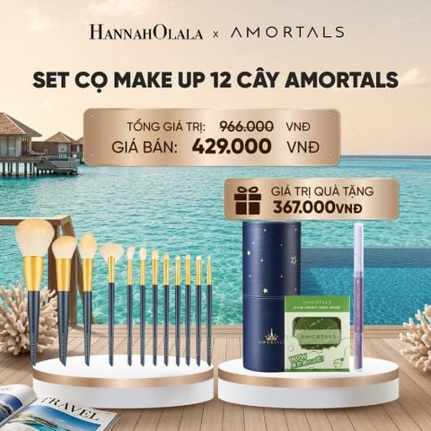  SET CỌ MAKE UP 12 CÂY AMORTALS 