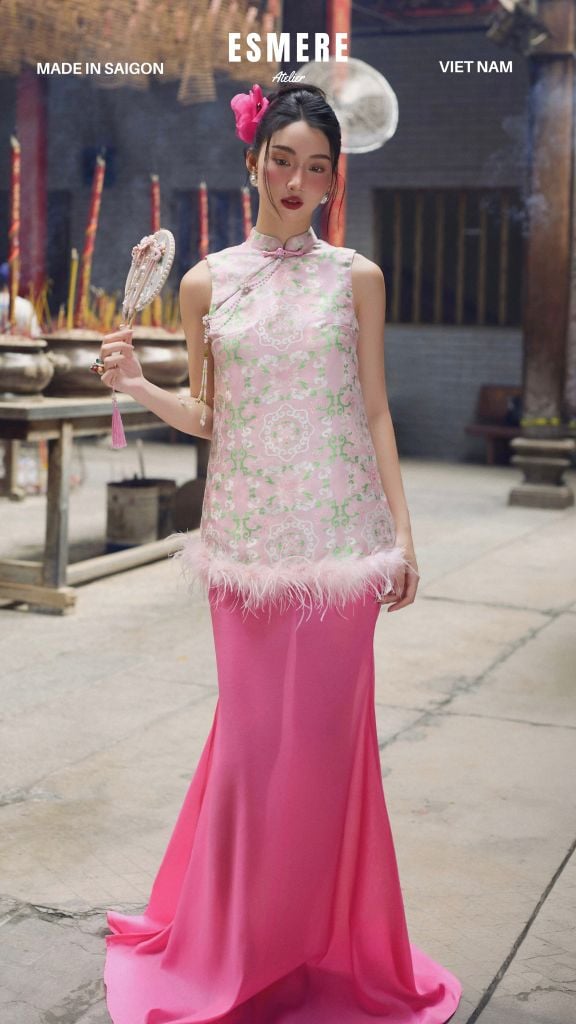  DEAL 7: SET ĐỒ MẶC TẾT 02 MÓN CẨM XUÂN 