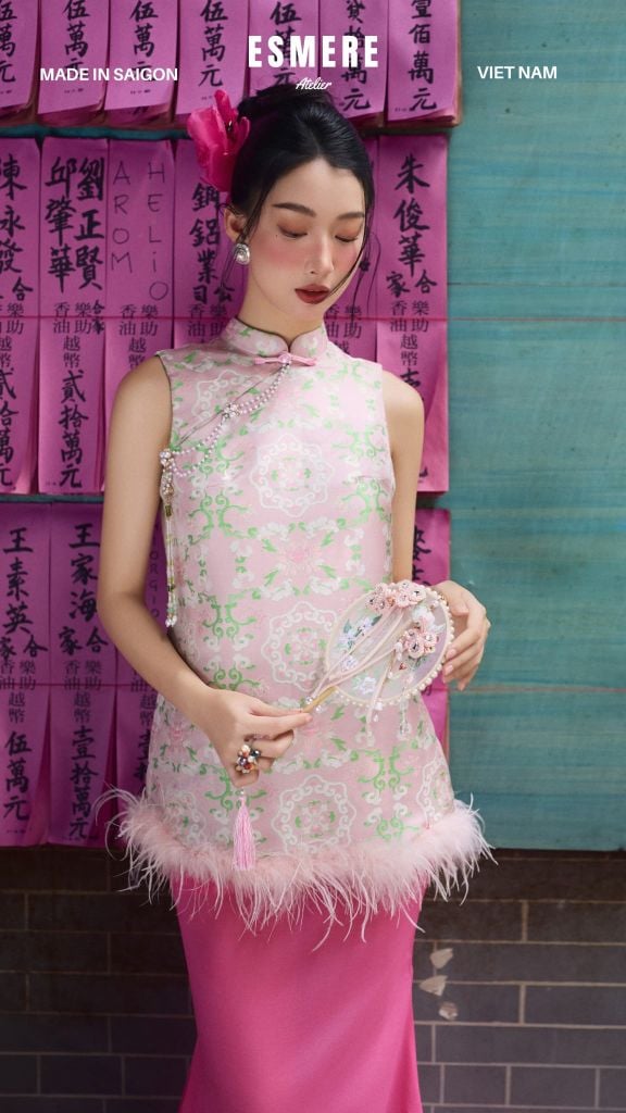  DEAL 7: SET ĐỒ MẶC TẾT 02 MÓN CẨM XUÂN 