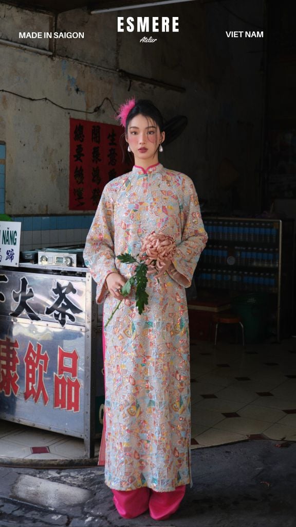  DEAL 6: SET ÁO DÀI 02 MÓN QUỲNH UYỂN 