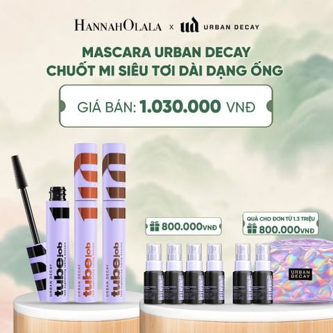  MASCARA URBAN DECAY CHUỐT MI SIÊU TƠI DÀI DẠNG ỐNG, KHÔNG SỤP, KHÔNG LEM, TẨY TRANG DỄ DÀNG - A175 