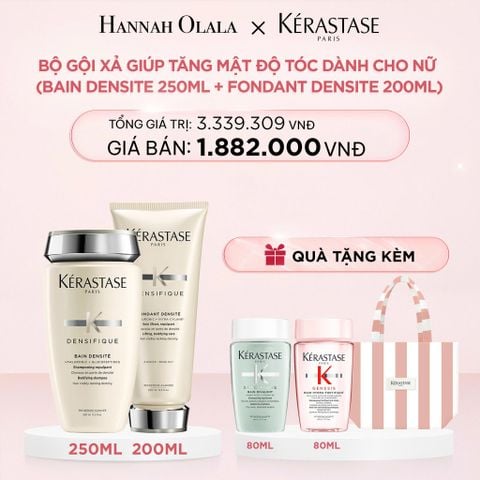  E815_DEAL 5: BỘ GỘI XẢ GIÚP TĂNG MẬT ĐỘ TÓC KERASTASE (BAIN DENSITE 250ML + FONDANT DENSITE 200ML 