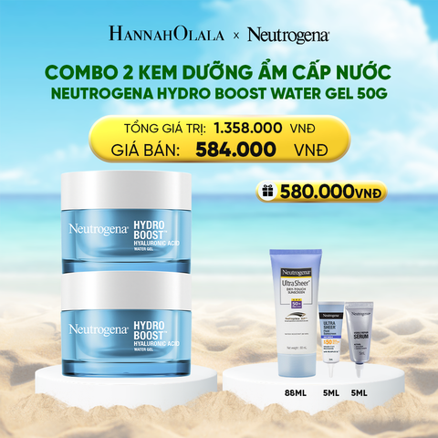  DEAL 2: COMBO 2 KEM DƯỠNG ẨM CẤP NƯỚC NEUTROGENA HYDRO BOOST WATER GEL 50G 