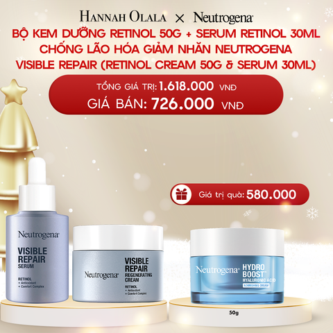 DEAL 5: BỘ DƯỠNG NGĂN NGỪA LÃO HÓA NEUTROGENA VISIBLE REPAIR 