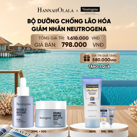  BỘ DƯỠNG NGĂN NGỪA LÃO HÓA NEUTROGENA VISIBLE REPAIR 