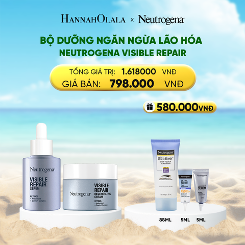  DEAL 5: BỘ DƯỠNG NGĂN NGỪA LÃO HÓA NEUTROGENA VISIBLE REPAIR 