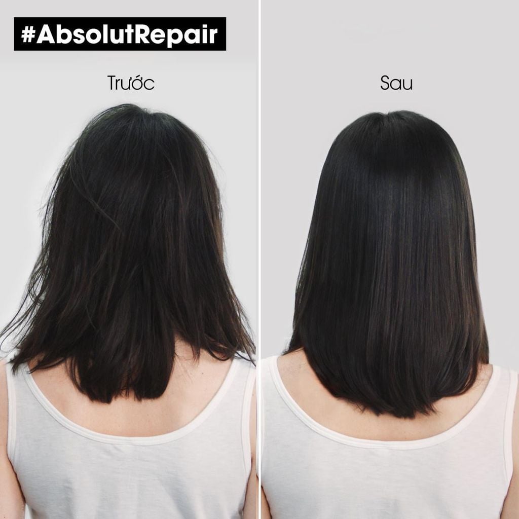  BỘ DẦU GỘI 500ML & DẦU XẢ 200ML DƯỠNG TÓC MỀM MƯỢT & PHỤC HỒI ABSOLUT REPAIR GOLD - D14 
