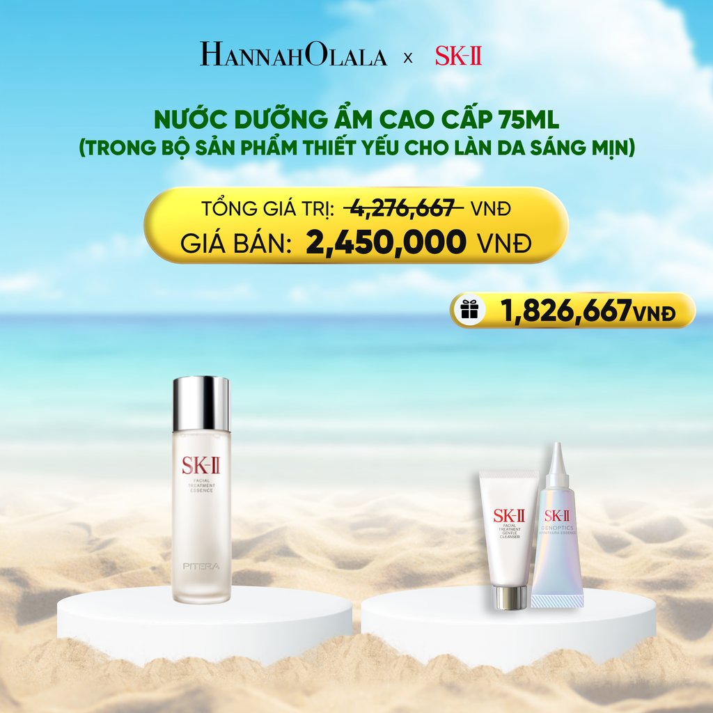  DEAL 32: BỘ SẢN PHẨM THIẾU YẾU CHO LÀN DA SÁNG MỊN 