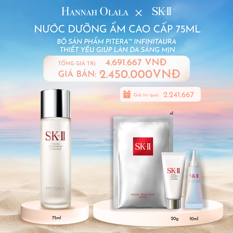  C23_DEAL 6: BỘ SẢN PHẨM SK-II PITERA™ INFINITAURA THIẾT YẾU GIÚP LÀN DA SÁNG MỊN 