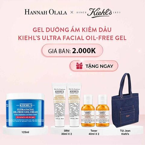  E859_DEAL 12: GEL DƯỠNG ẨM KIỀM DẦU KIEHL'S ULTRA FACIAL OIL-FREE GEL CREAM 125ML 