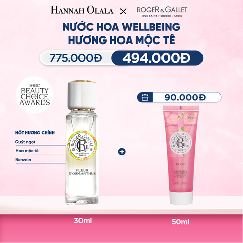  NƯỚC HOA WELLBEING ROGER&GALLET 30ML - M59 