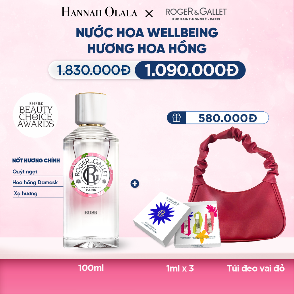  NƯỚC HOA WELLBEING ROGER&GALLET 100ML 
