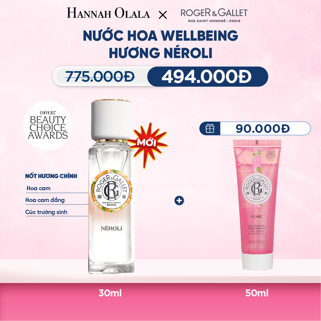  NƯỚC HOA WELLBEING ROGER&GALLET 30ML - M59 
