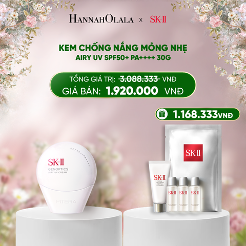  DEAL 10: KEM CHỐNG NẮNG MỎNG NHẸ AIRY UV 30G 