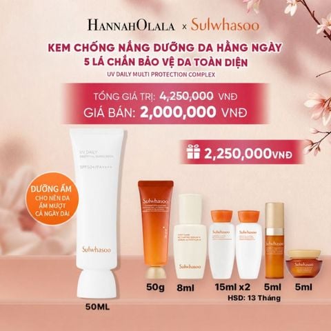  KEM CHỐNG NẮNG HÀNG NGÀY DƯỠNG SÁNG 50ML - A2302 