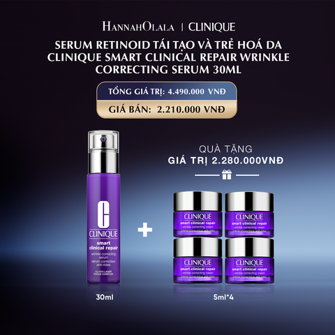  SERUM RETINOID TÁI TẠO VÀ TRẺ HOÁ DA CLINIQUE SMART CLINICAL REPAIR WRINKLE CORRECTING SERUM 30ML_E3 
