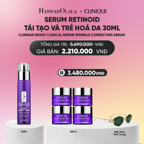  SERUM RETINOID TÁI TẠO VÀ TRẺ HOÁ DA CLINIQUE SMART CLINICAL REPAIR WRINKLE CORRECTING SERUM 30ML_A1918 