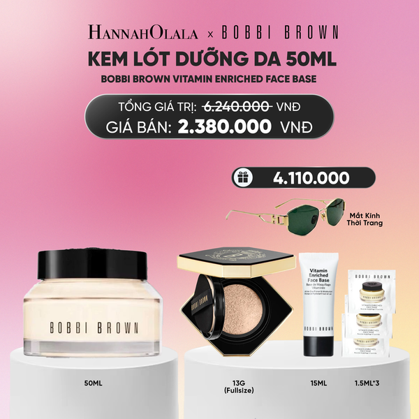  COMBO KEM LÓT VITAMIN ENRICHED FACE BASED 50ML VÀ 1 INTENSIVE SERIM CUSHION_A2059 