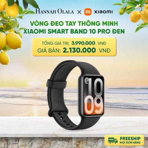  VÒNG ĐEO TAY THÔNG MINH XIAOMI SMART BAND 10 PRO 