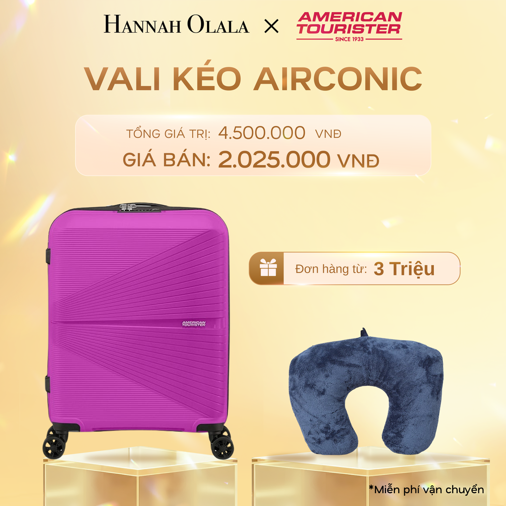  C506_DEAL26: VALI KÉO AIRCONIC SIZE CABIN S 