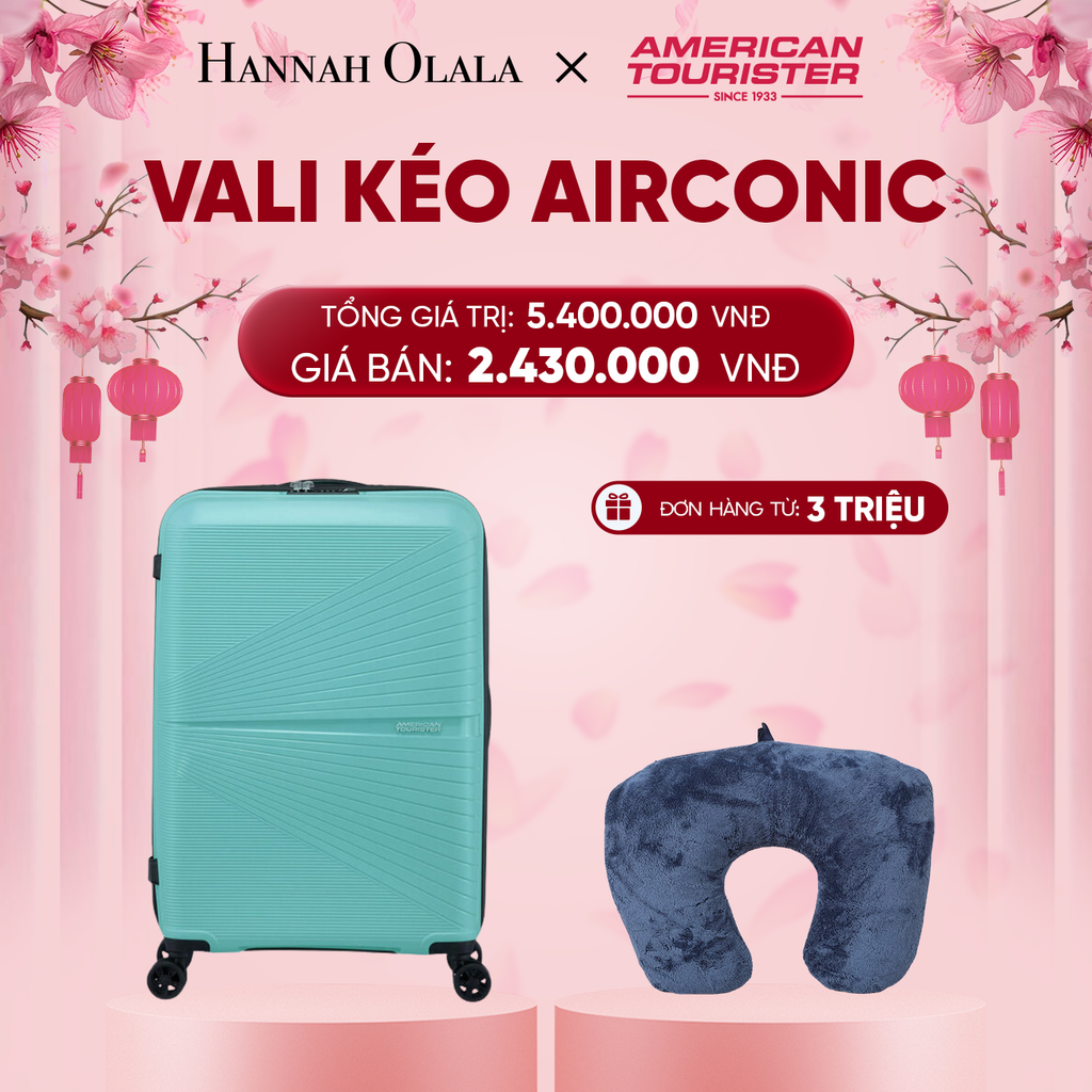  DEAL27: VALI KÉO AIRCONIC SIZE TRUNG M 